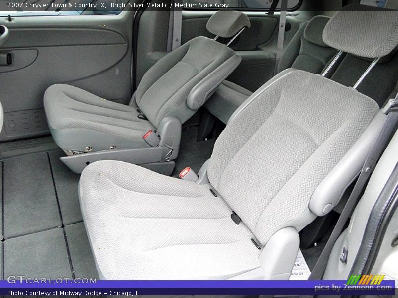 Bright Silver Metallic / Medium Slate Gray 2007 Chrysler Town & Country LX