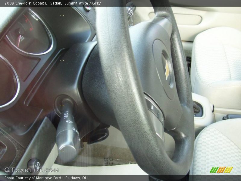 Summit White / Gray 2009 Chevrolet Cobalt LT Sedan