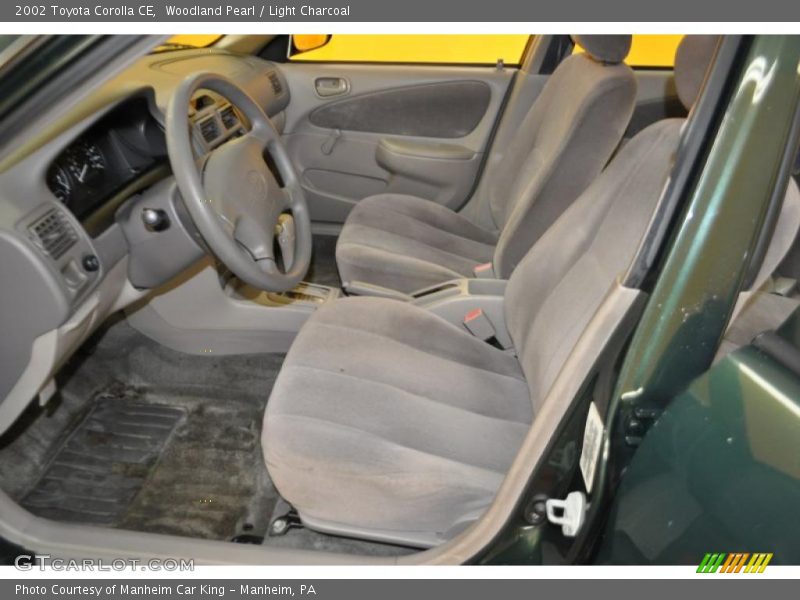 Woodland Pearl / Light Charcoal 2002 Toyota Corolla CE