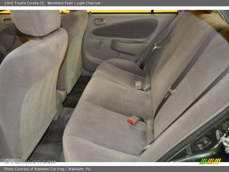 Woodland Pearl / Light Charcoal 2002 Toyota Corolla CE