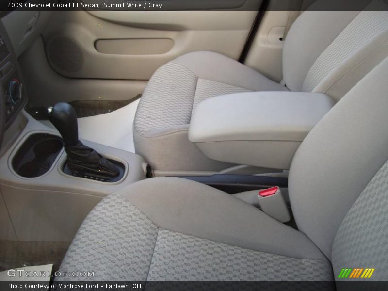 Summit White / Gray 2009 Chevrolet Cobalt LT Sedan