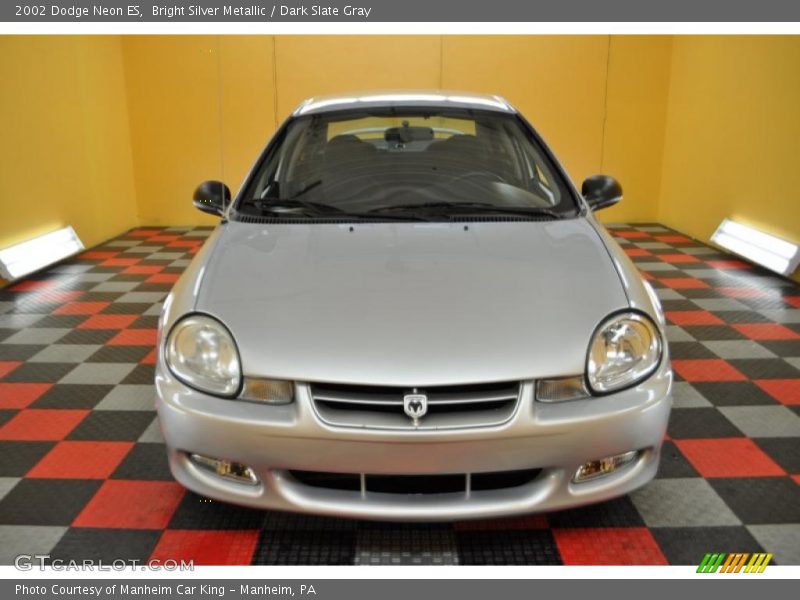 Bright Silver Metallic / Dark Slate Gray 2002 Dodge Neon ES