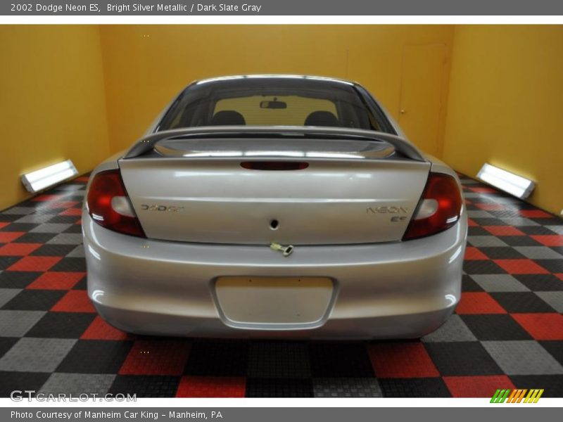Bright Silver Metallic / Dark Slate Gray 2002 Dodge Neon ES