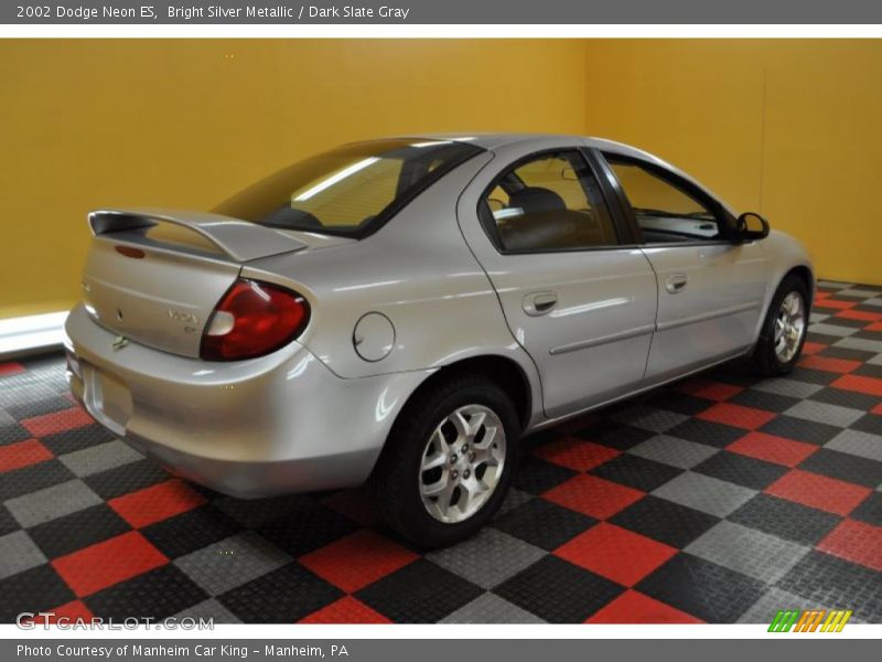 Bright Silver Metallic / Dark Slate Gray 2002 Dodge Neon ES