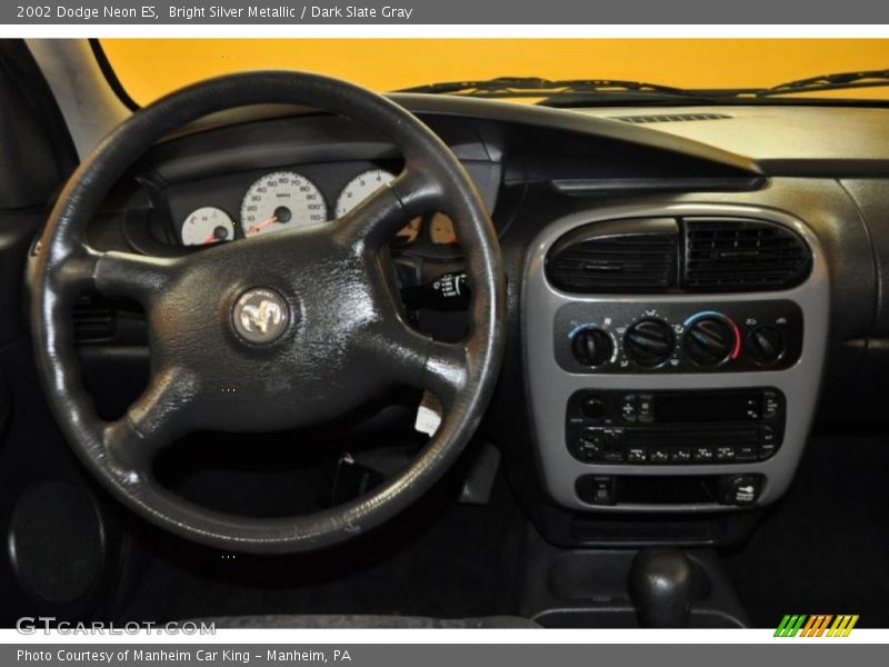 Bright Silver Metallic / Dark Slate Gray 2002 Dodge Neon ES
