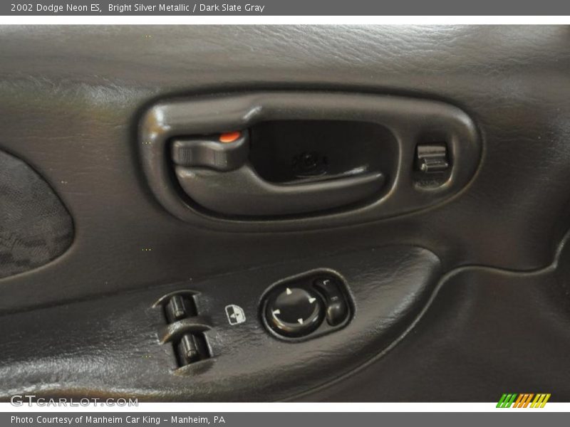 Bright Silver Metallic / Dark Slate Gray 2002 Dodge Neon ES