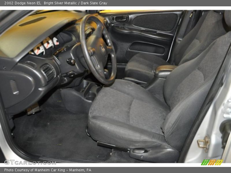 Bright Silver Metallic / Dark Slate Gray 2002 Dodge Neon ES