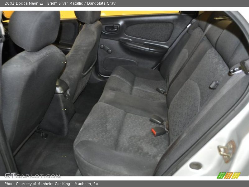 Bright Silver Metallic / Dark Slate Gray 2002 Dodge Neon ES