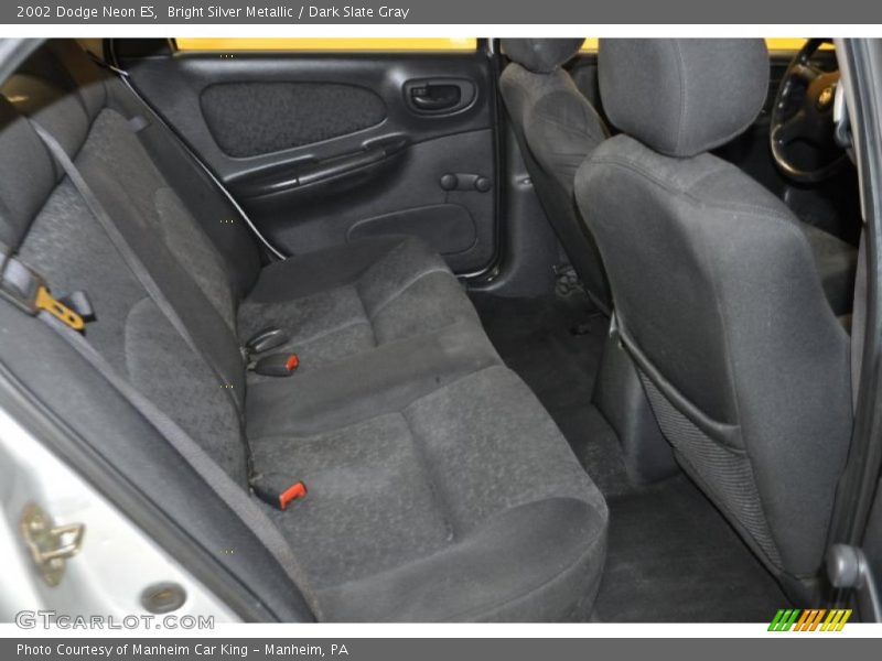 Bright Silver Metallic / Dark Slate Gray 2002 Dodge Neon ES