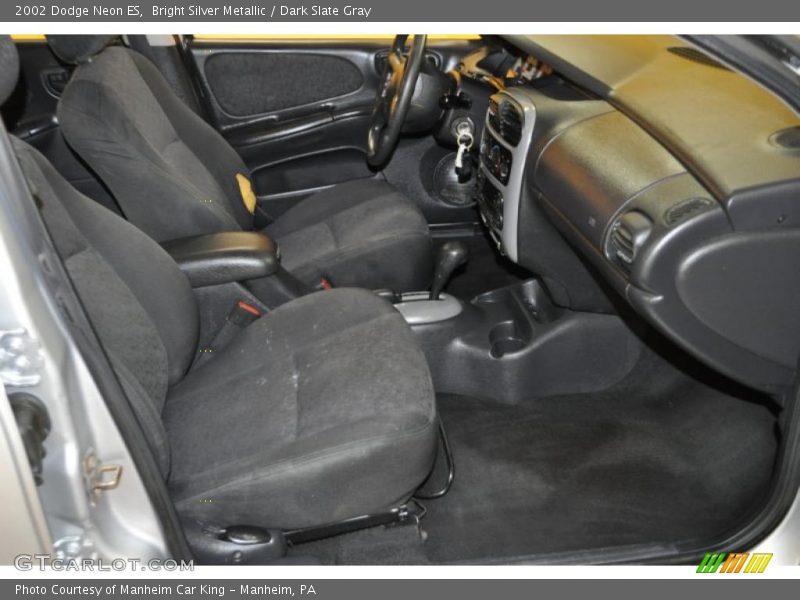 Bright Silver Metallic / Dark Slate Gray 2002 Dodge Neon ES