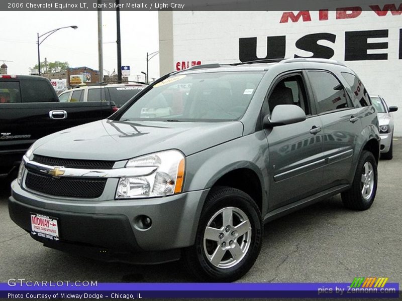 Dark Silver Metallic / Light Gray 2006 Chevrolet Equinox LT