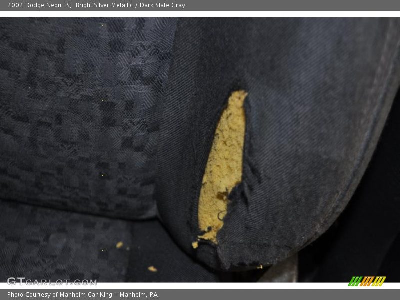 Bright Silver Metallic / Dark Slate Gray 2002 Dodge Neon ES