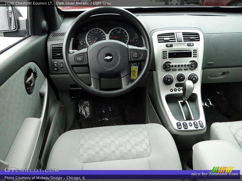 Dark Silver Metallic / Light Gray 2006 Chevrolet Equinox LT