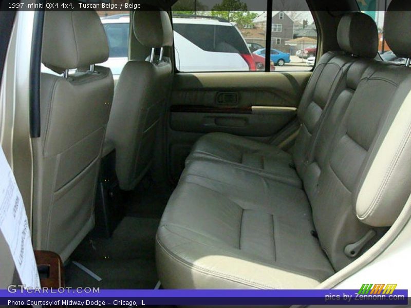 Tuscan Beige / Beige 1997 Infiniti QX4 4x4