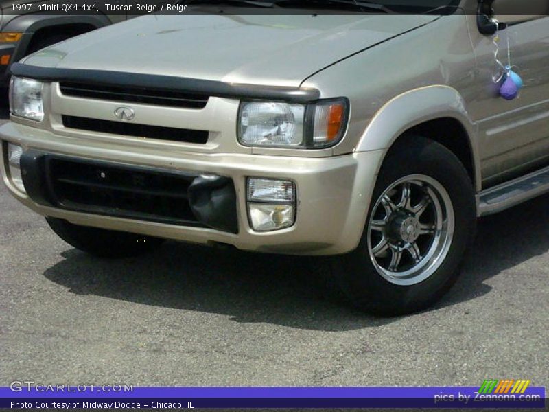 Tuscan Beige / Beige 1997 Infiniti QX4 4x4