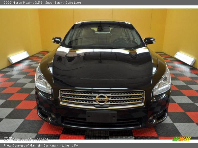 Super Black / Caffe Latte 2009 Nissan Maxima 3.5 S
