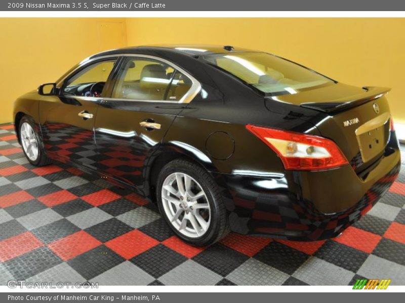 Super Black / Caffe Latte 2009 Nissan Maxima 3.5 S
