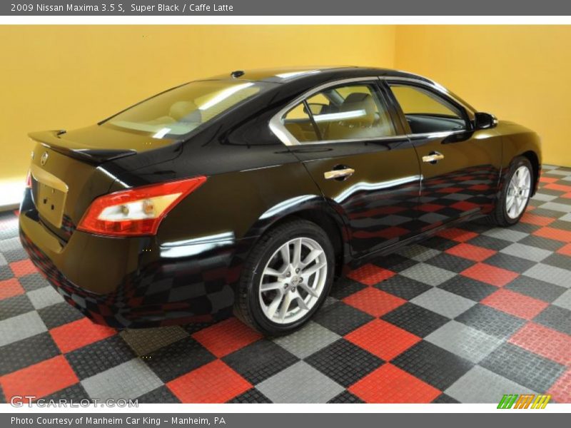 Super Black / Caffe Latte 2009 Nissan Maxima 3.5 S