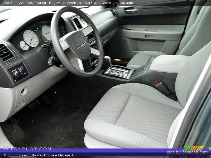 Magnesium Pearlcoat / Dark Slate Gray/Light Graystone 2006 Chrysler 300 Touring