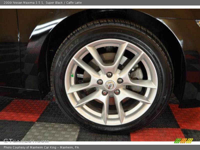 Super Black / Caffe Latte 2009 Nissan Maxima 3.5 S