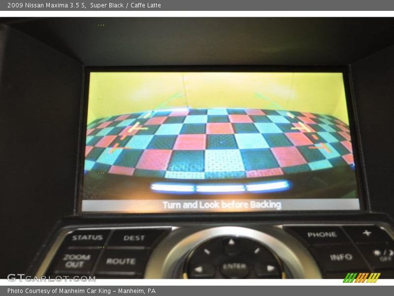 Super Black / Caffe Latte 2009 Nissan Maxima 3.5 S