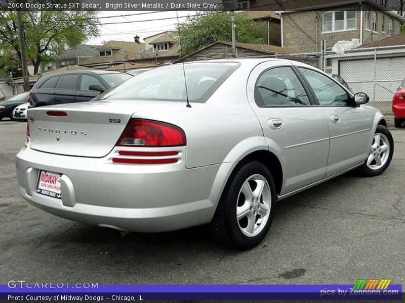 Bright Silver Metallic / Dark Slate Grey 2006 Dodge Stratus SXT Sedan