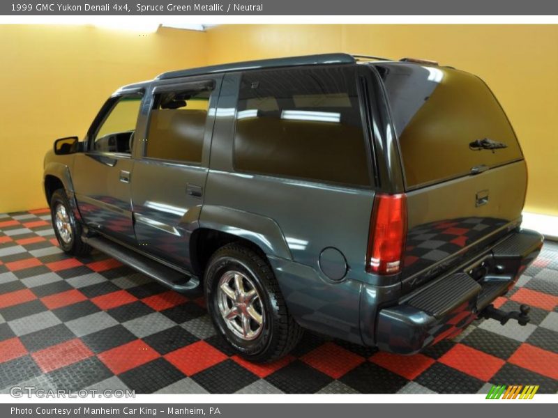 Spruce Green Metallic / Neutral 1999 GMC Yukon Denali 4x4