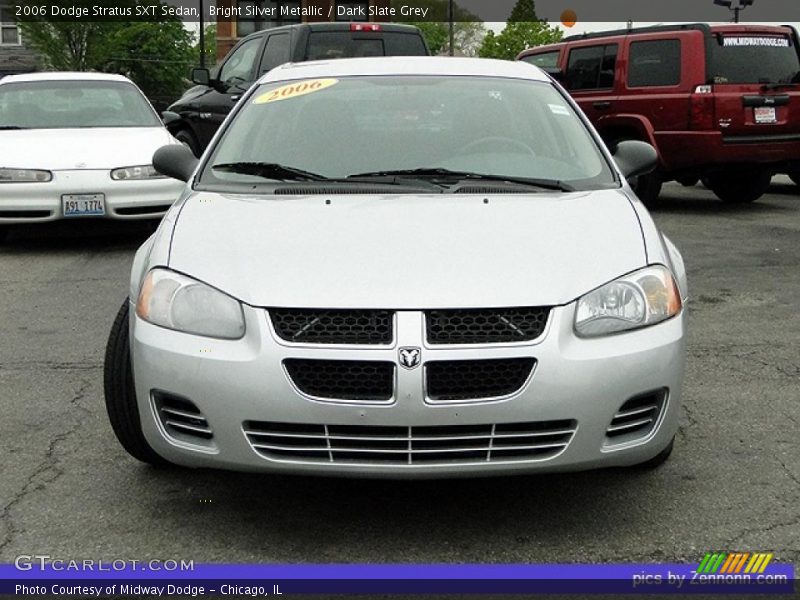 Bright Silver Metallic / Dark Slate Grey 2006 Dodge Stratus SXT Sedan