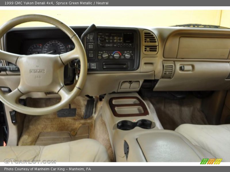 Spruce Green Metallic / Neutral 1999 GMC Yukon Denali 4x4