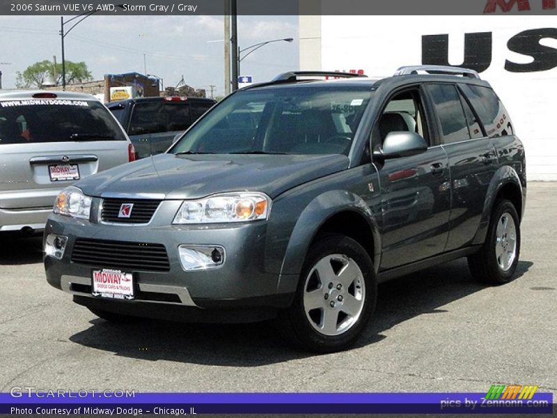 Storm Gray / Gray 2006 Saturn VUE V6 AWD