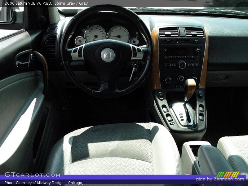 Storm Gray / Gray 2006 Saturn VUE V6 AWD