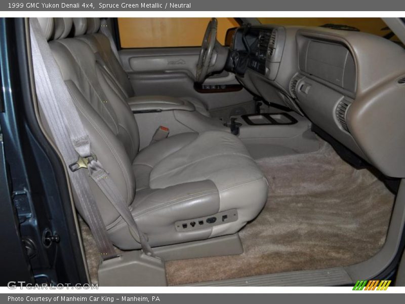 Spruce Green Metallic / Neutral 1999 GMC Yukon Denali 4x4