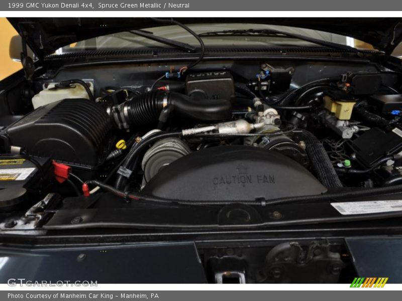 Spruce Green Metallic / Neutral 1999 GMC Yukon Denali 4x4