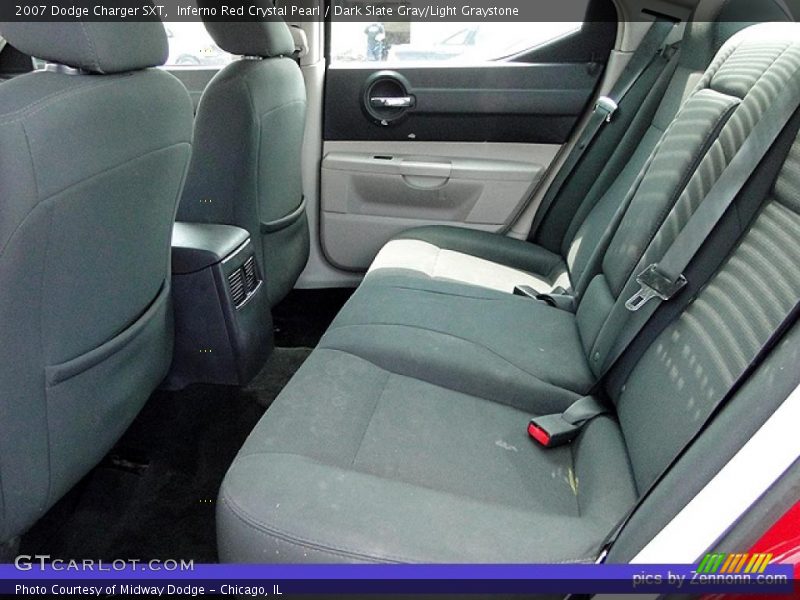 Inferno Red Crystal Pearl / Dark Slate Gray/Light Graystone 2007 Dodge Charger SXT
