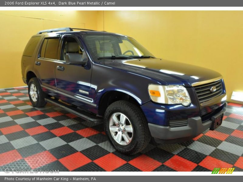 Dark Blue Pearl Metallic / Camel 2006 Ford Explorer XLS 4x4