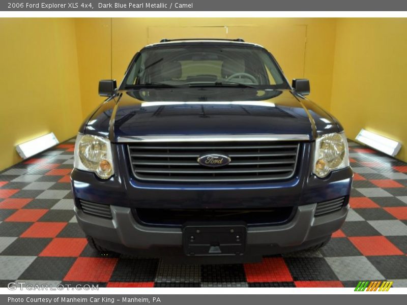Dark Blue Pearl Metallic / Camel 2006 Ford Explorer XLS 4x4