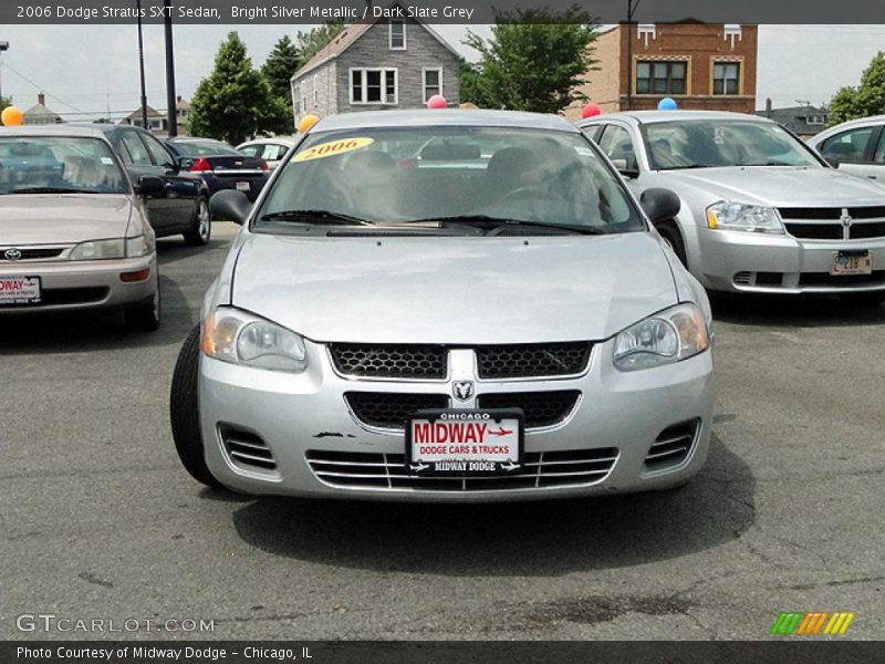 Bright Silver Metallic / Dark Slate Grey 2006 Dodge Stratus SXT Sedan