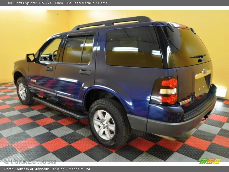 Dark Blue Pearl Metallic / Camel 2006 Ford Explorer XLS 4x4