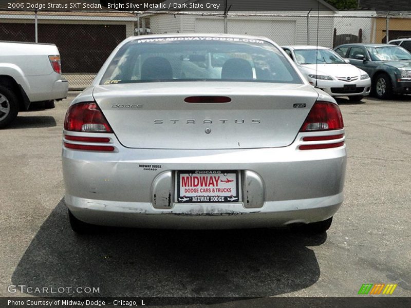 Bright Silver Metallic / Dark Slate Grey 2006 Dodge Stratus SXT Sedan