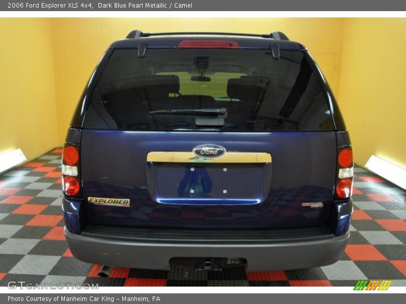 Dark Blue Pearl Metallic / Camel 2006 Ford Explorer XLS 4x4