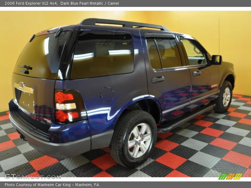 Dark Blue Pearl Metallic / Camel 2006 Ford Explorer XLS 4x4