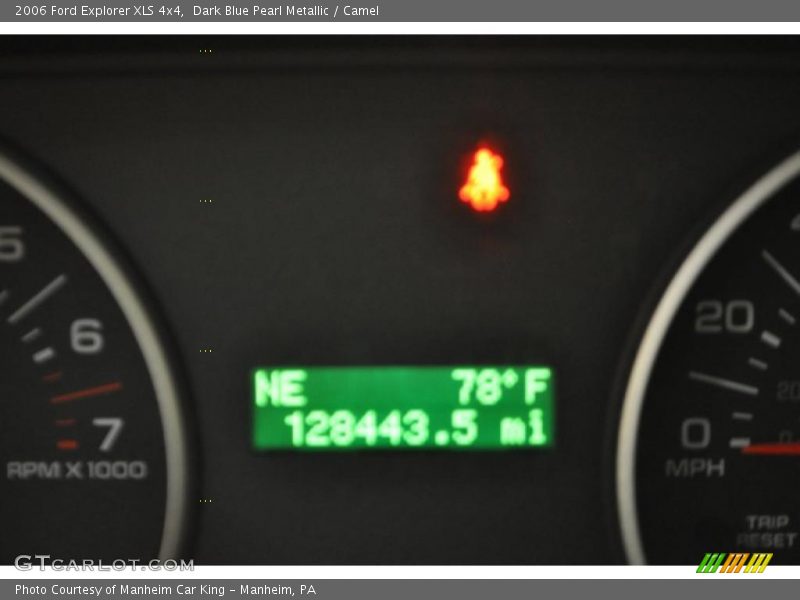 Dark Blue Pearl Metallic / Camel 2006 Ford Explorer XLS 4x4