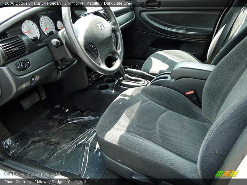 Bright Silver Metallic / Dark Slate Grey 2006 Dodge Stratus SXT Sedan