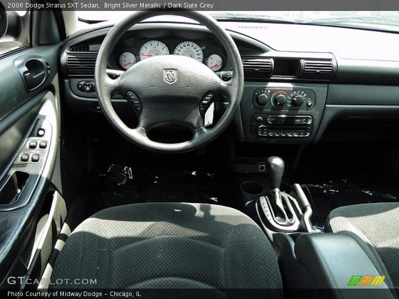 Bright Silver Metallic / Dark Slate Grey 2006 Dodge Stratus SXT Sedan