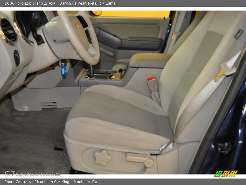 Dark Blue Pearl Metallic / Camel 2006 Ford Explorer XLS 4x4