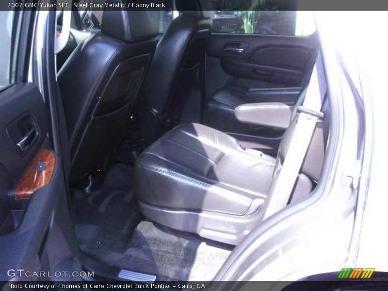 Steel Gray Metallic / Ebony Black 2007 GMC Yukon SLT