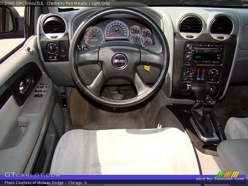Cranberry Red Metallic / Light Gray 2006 GMC Envoy SLE