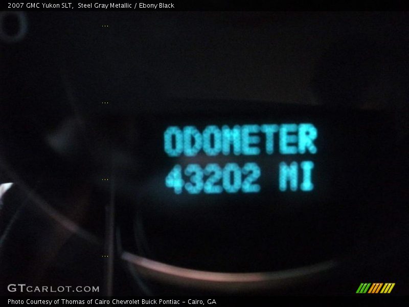 Steel Gray Metallic / Ebony Black 2007 GMC Yukon SLT