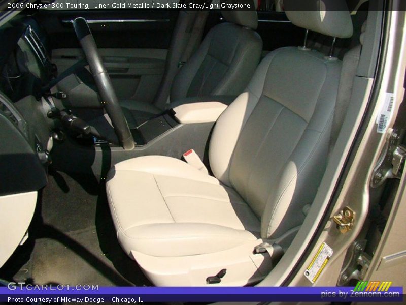 Linen Gold Metallic / Dark Slate Gray/Light Graystone 2006 Chrysler 300 Touring