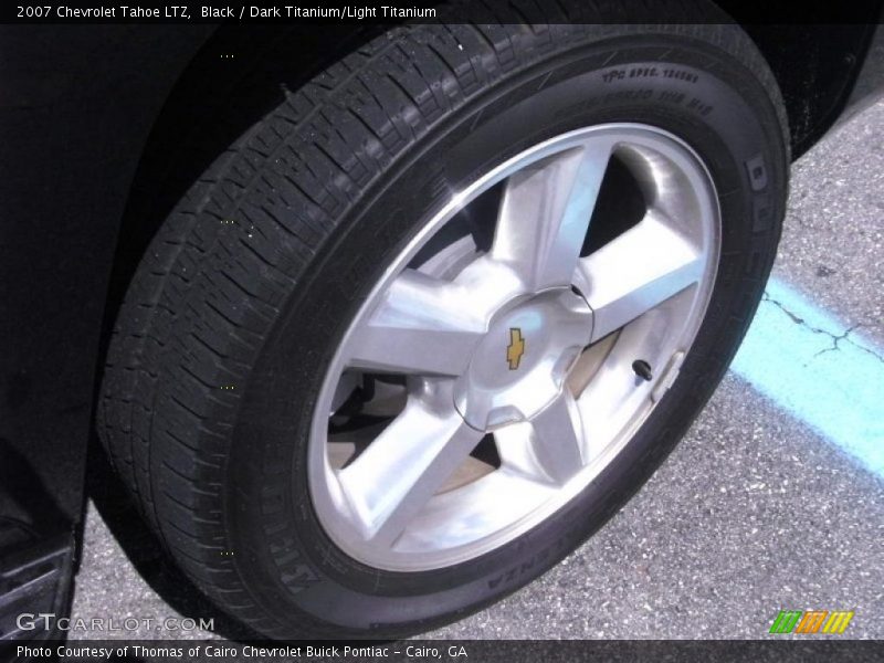 Black / Dark Titanium/Light Titanium 2007 Chevrolet Tahoe LTZ